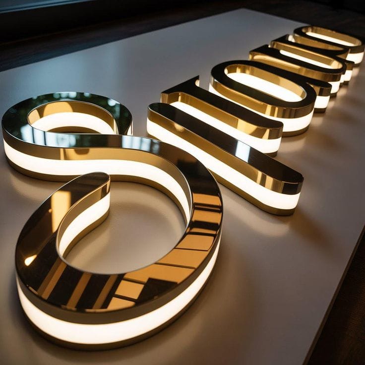 Custom 3D Metal Signage